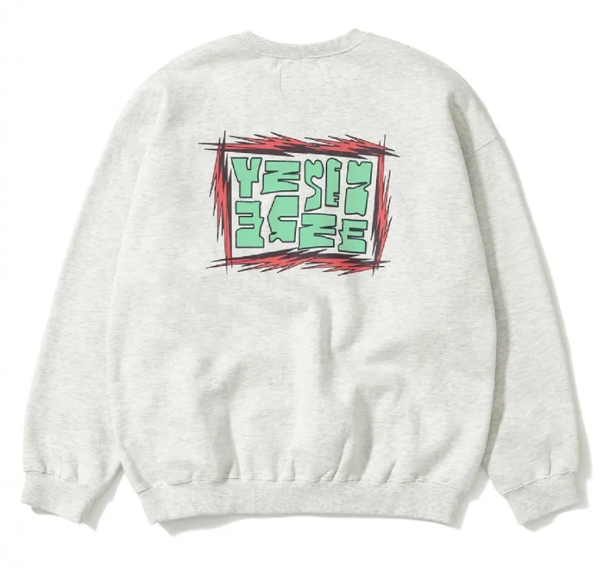 YESEYESEE  |[YESEYESEE] ★ Y.E.S Zigzag Sweatshirt